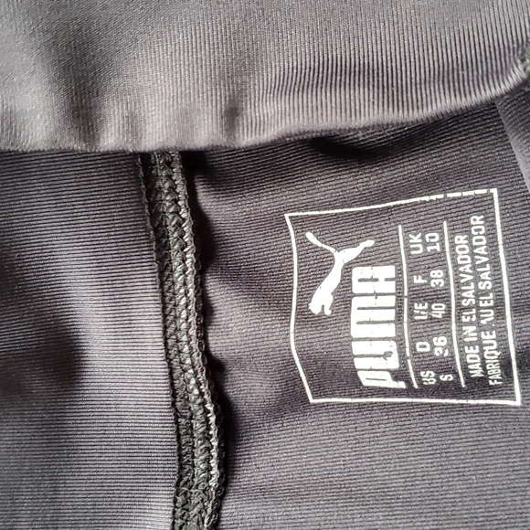 Puma compression shorts sz small grey - Picture 3 of 4